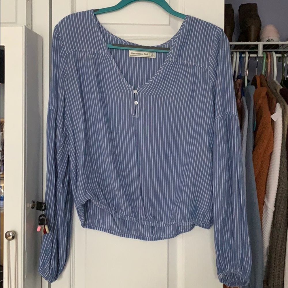 Abercrombie & Fitch long sleeve blouse